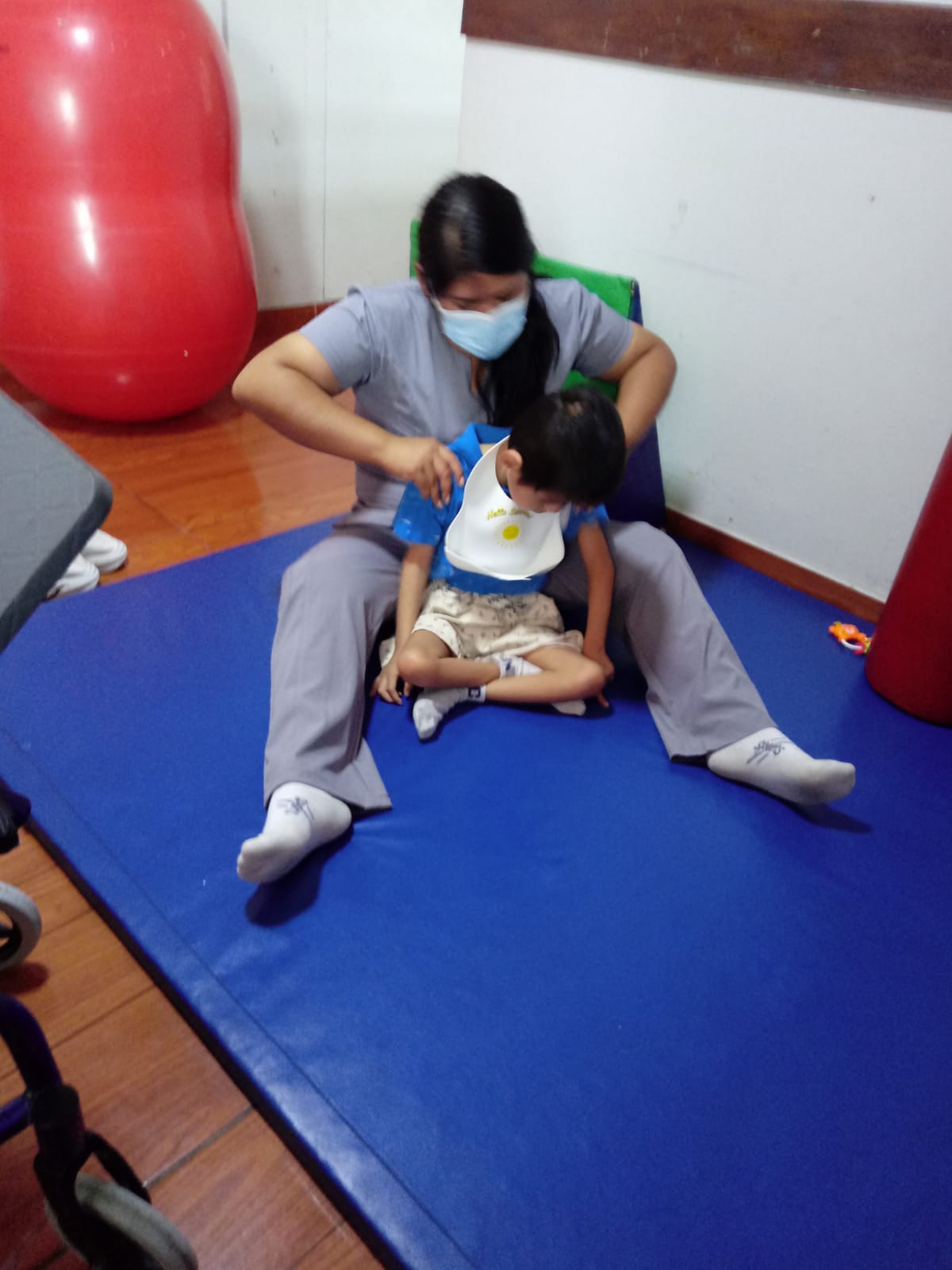 Estimulación Motriz en Colchoneta